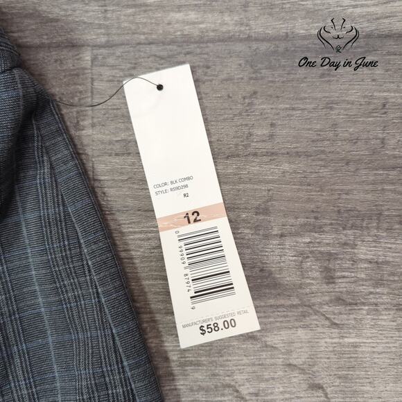 Rafaella Straight Leg Dress Pants Size 12 - Picture 2 of 6